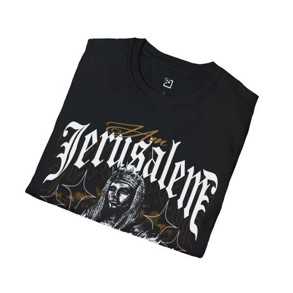 Baldwin IV 'I am Jerusalem' T-shirt - Close up